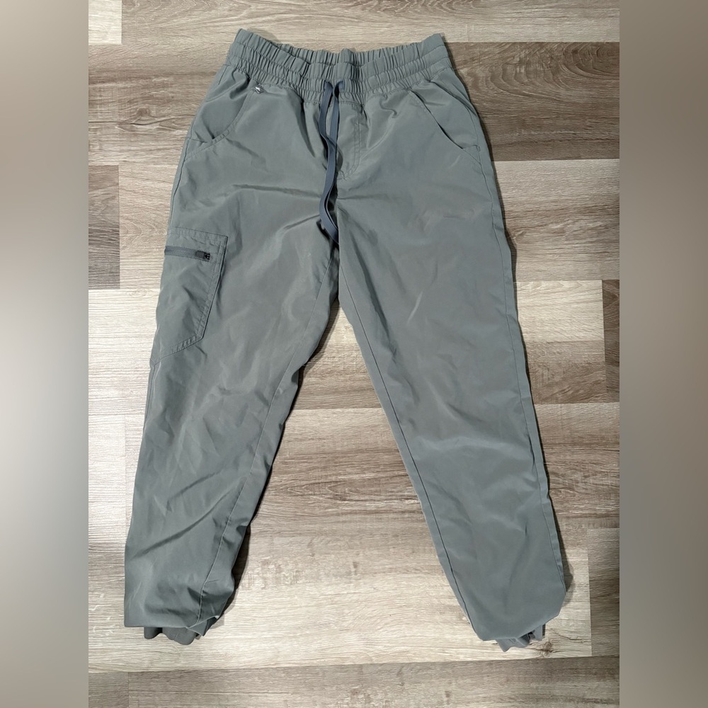 Figs Cargo Drawstring Pants - Gray